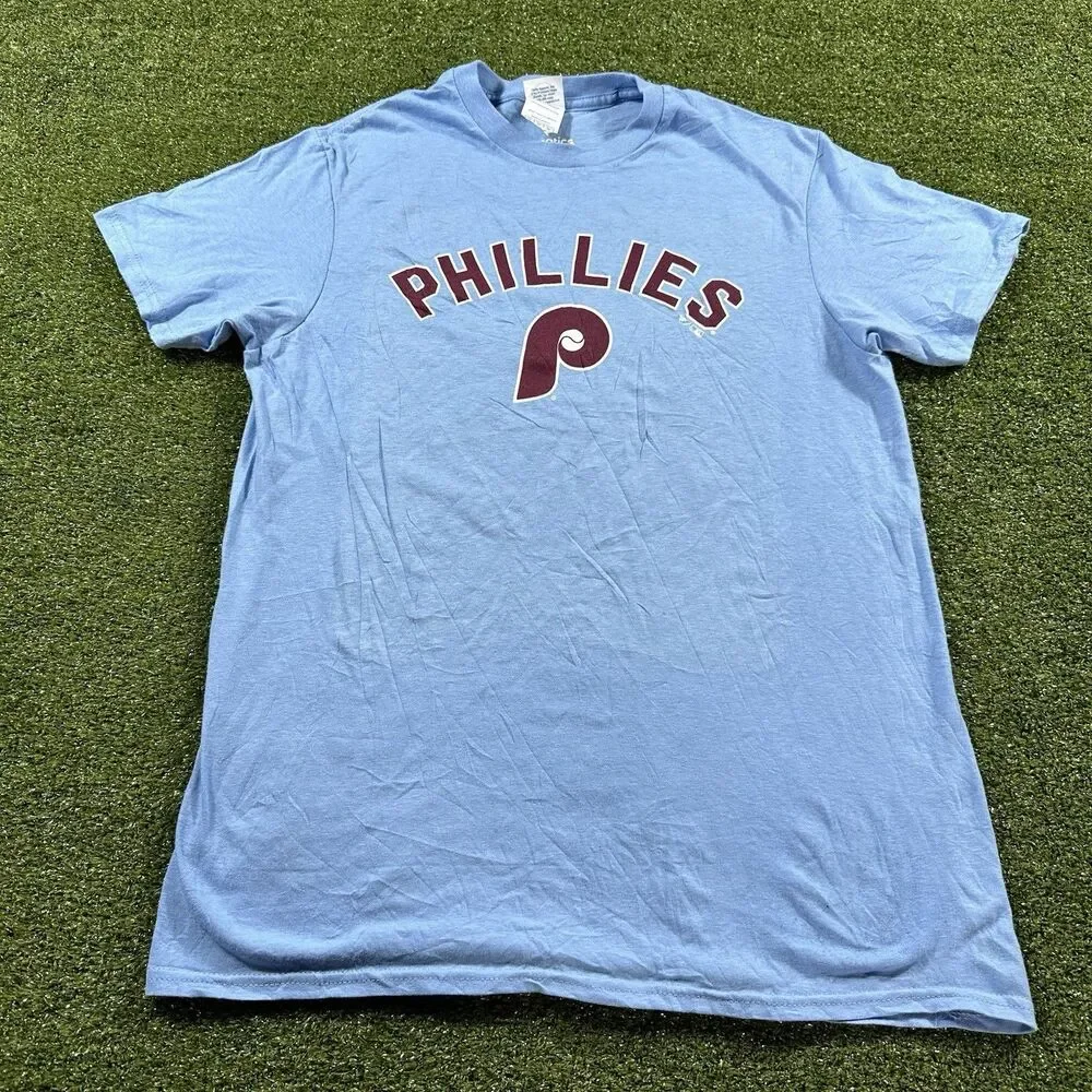 Phillies Tee Shirt By FANATICS SIZE MENS M Short Sleeve NWOT